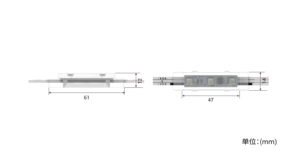 YD-DG-16X60 方型点光源